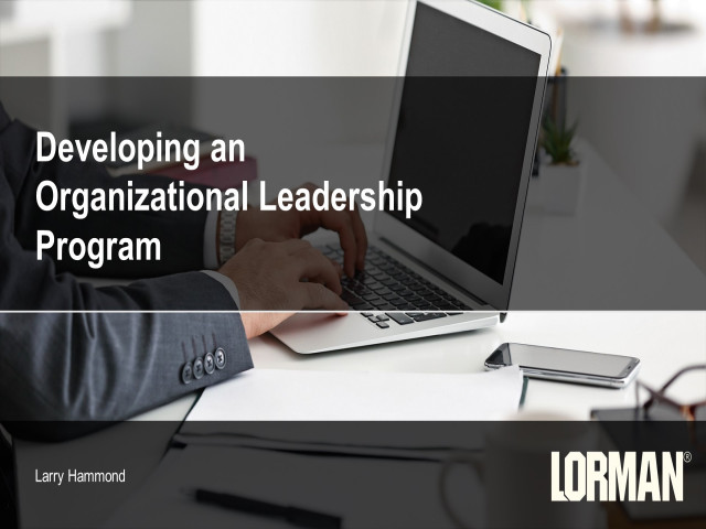 Developing an Organizational Leadership Program