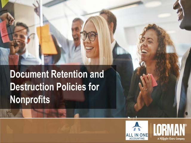 Document Retention and Destruction Policies for Nonprofits