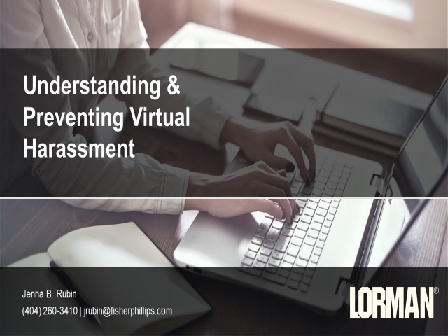 Understanding and Preventing Virtual Harassment