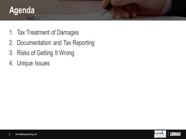 Tax Consequences of Employment-Related Litigation and Settlements