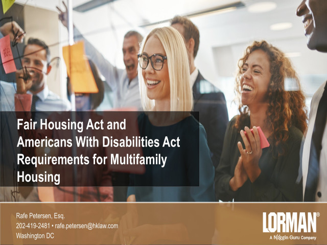 Fair Housing Act for Multifamily Housing
