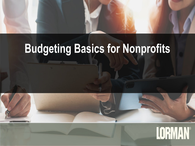 Budgeting Basics for Nonprofits
