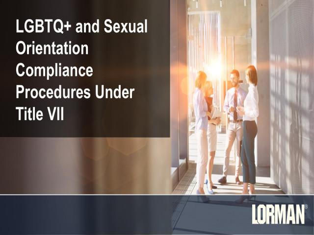 LGBT and Sexual Orientation Compliance Procedures Under Title VII