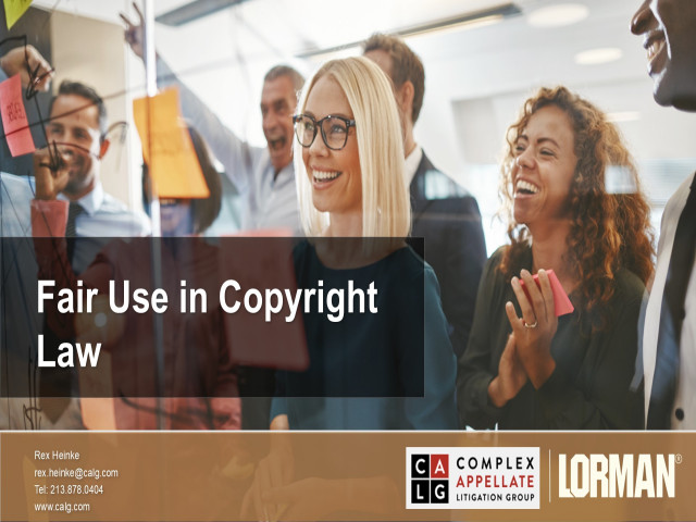 Fair Use in Copyright Law