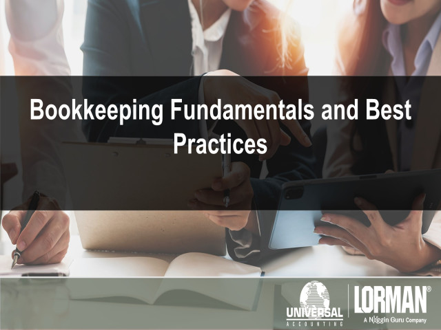 Bookkeeping Fundamentals and Best Practices