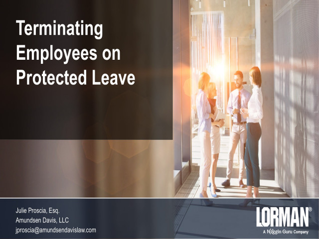 Terminating Employees on Protected Leave