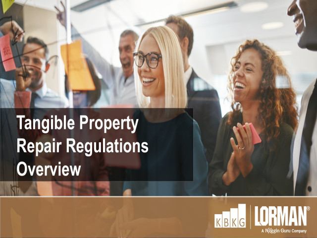 Tangible Property Regulations