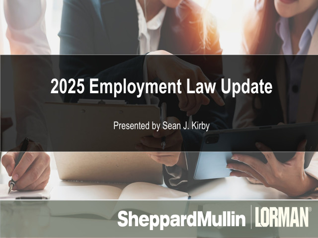 2025 Employment Law Update