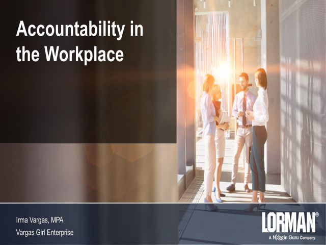 Accountability in the Workplace