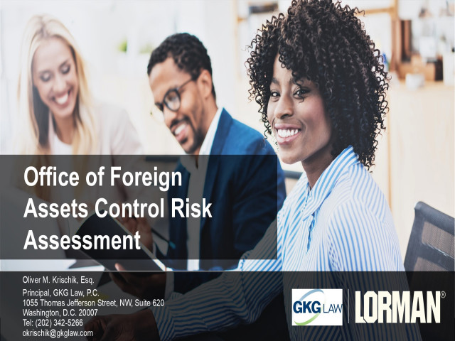 Office of Foreign Assets Control Risk Assessment