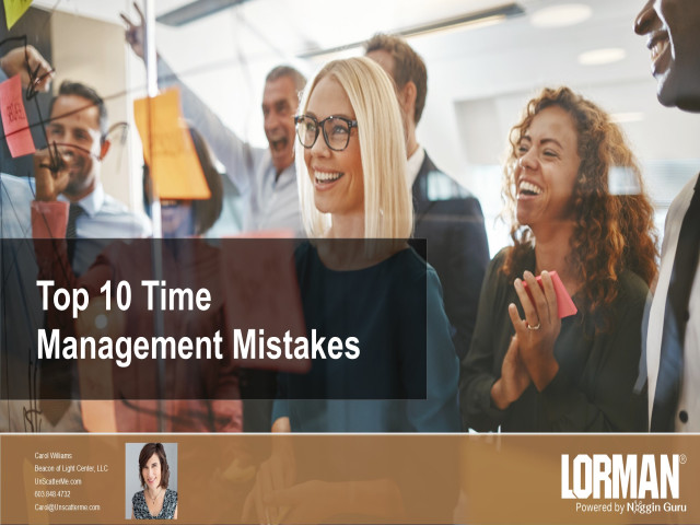 Top 10 Time Management Mistakes