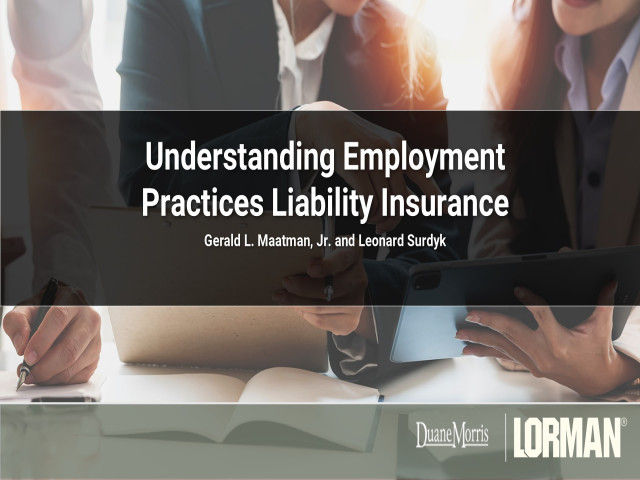 Understanding Employment Practices Liability Insurance