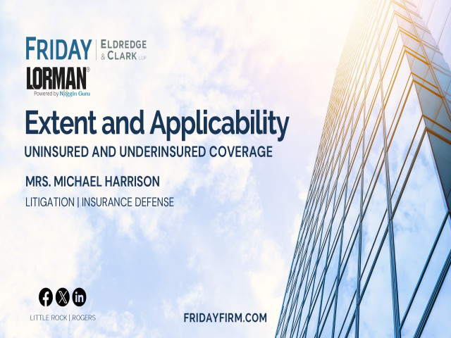 Uninsured and Underinsured Motorist Claims