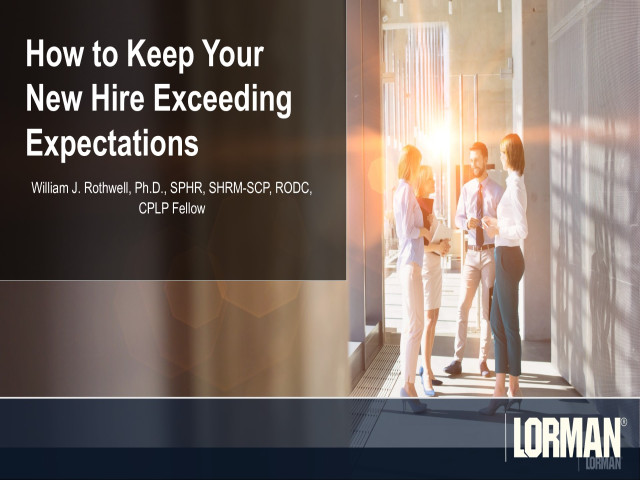 How to Keep Your New Hire Exceeding Expectations