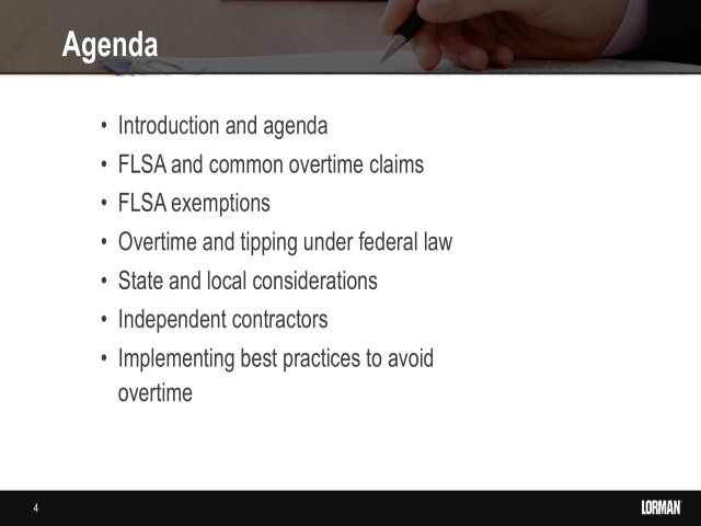 Protecting Your Company From Overtime Suits