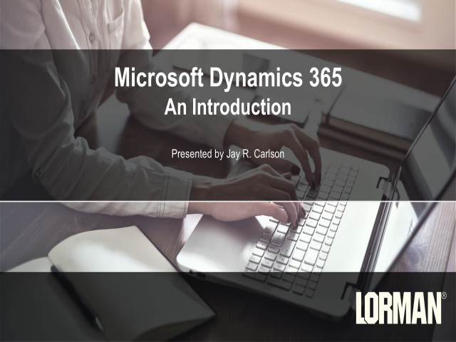 Microsoft® Dynamics 365
