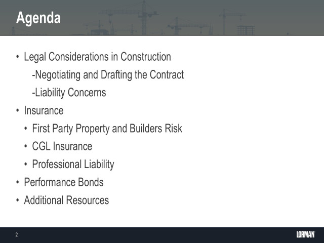 Construction Bond and Contract Provisions