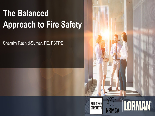 Balanced Approach to Fire Protection