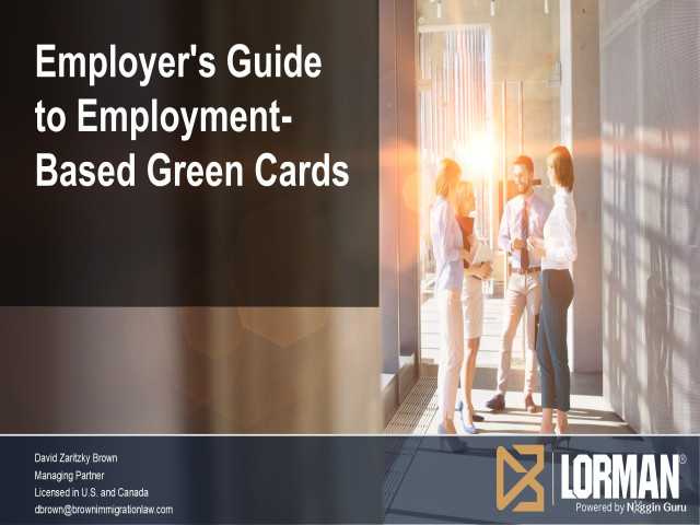 Employer's Guide to Employment-Based Green Cards