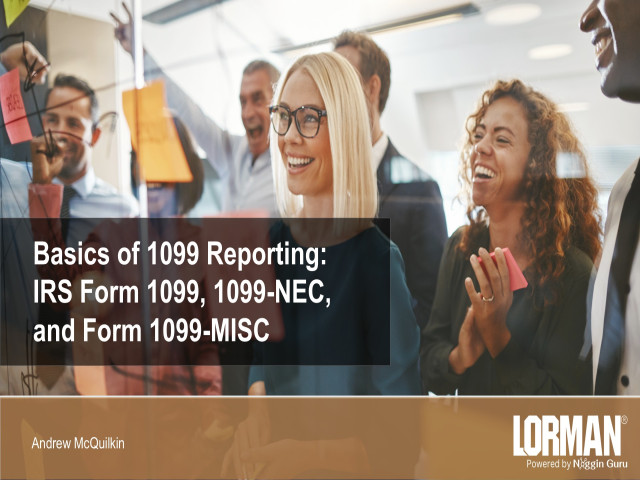 Basics of 1099 Reporting: IRS Form 1099, 1099-NEC, and Form 1099-MISC