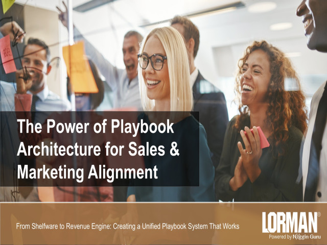 The Power of Playbook Architecture for Sales & Marketing Alignment