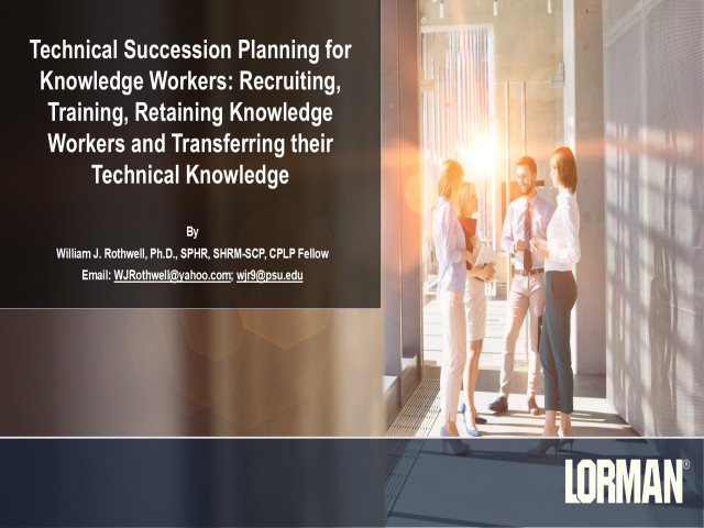 Technical Succession Planning