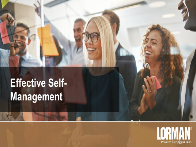 Effective Self-Management