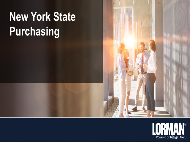 New York Procurement Overview