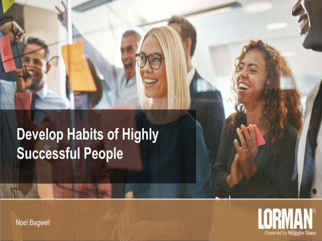 Develop Habits of Highly Successful People