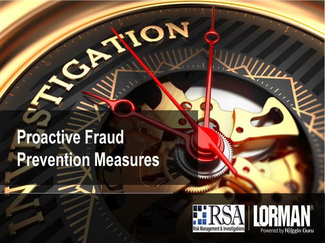 Proactive Fraud Prevention Measures
