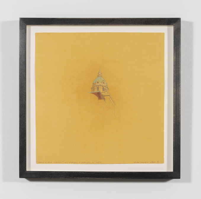 Glen Hansen, Green and Red Turrett, 1995. Image #2901