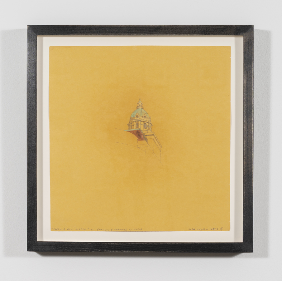 Glen Hansen, Green and Red Turrett, 1995