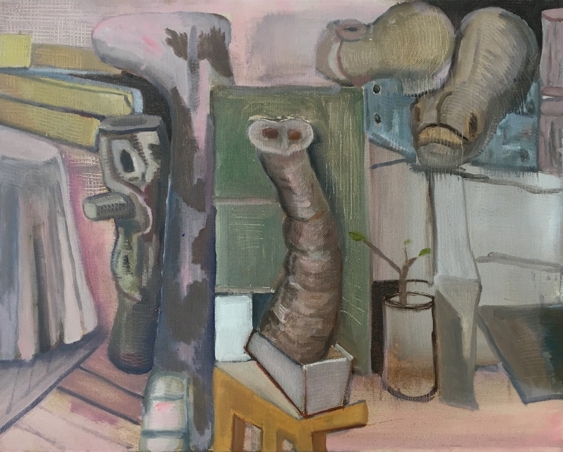 Stuart Diamond, Two Trunks and a Tail, 2016