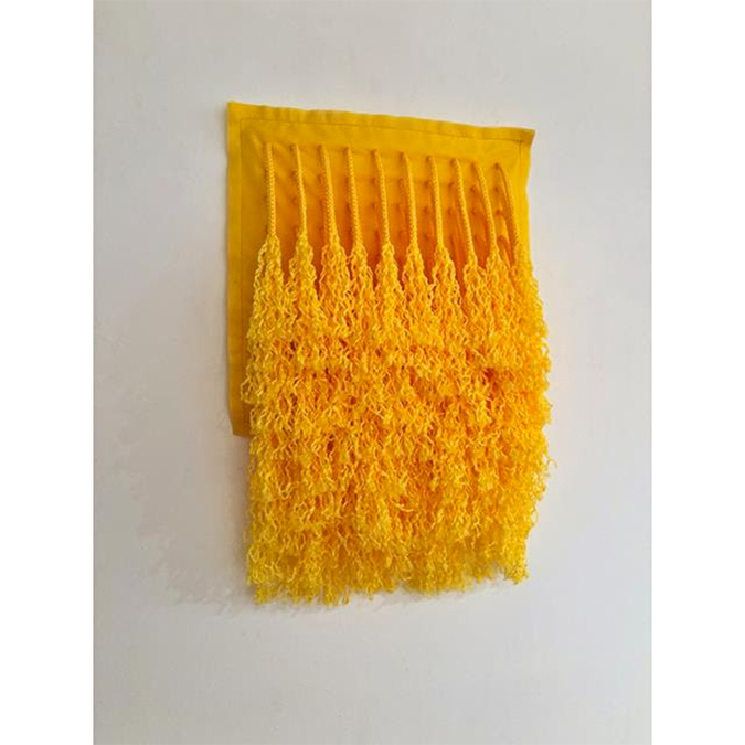 Ellie Murphy, Yellow Fleece Square, 2025. Image #3249