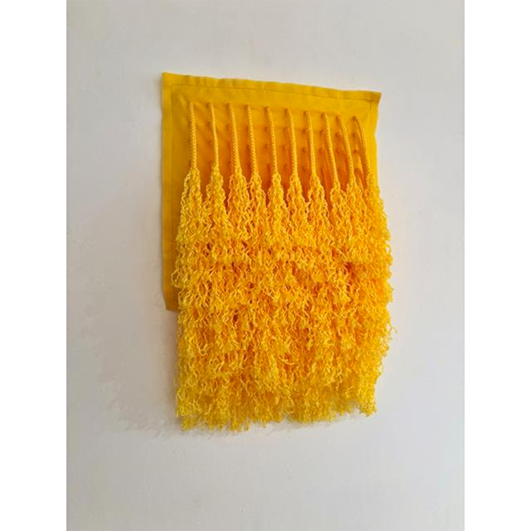 Ellie Murphy, Yellow Fleece Square, 2025