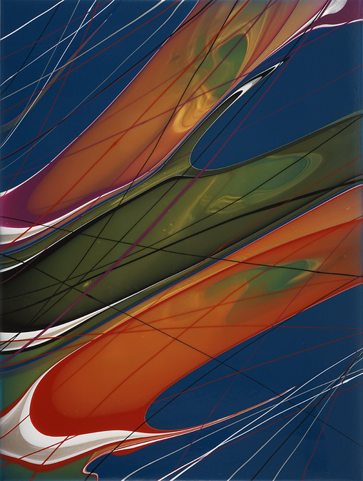 James Leece, Emergence from Blue, 2024. Image #3253