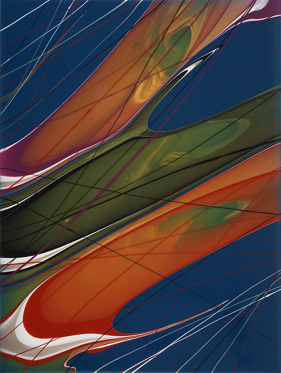 James Leece, Emergence from Blue, 2024