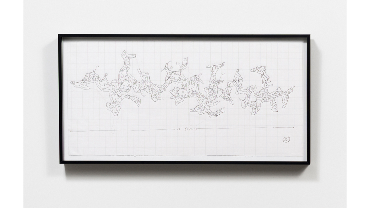 Sol LeWitt, "Working Drawing for Splotch #3", 2000, Pencil on paper, Sheet: 8.... Image #196