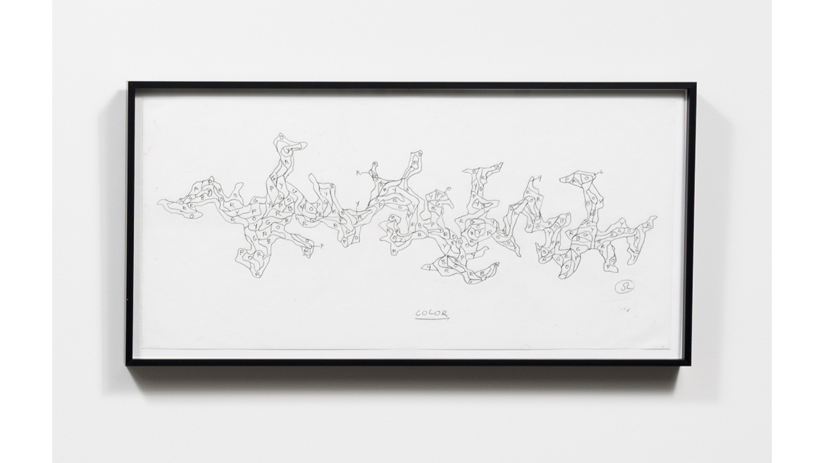 Sol LeWitt, "Working Drawing for Splotch #3", 2000, Pencil on paper, Sheet: 8.... Image #197