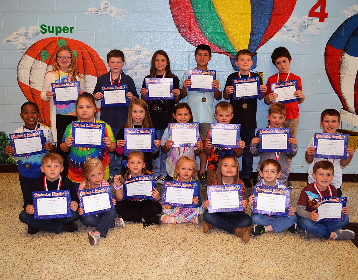SOUTH FULTON ELEMENTARY STUDENTS OF THE MONTH