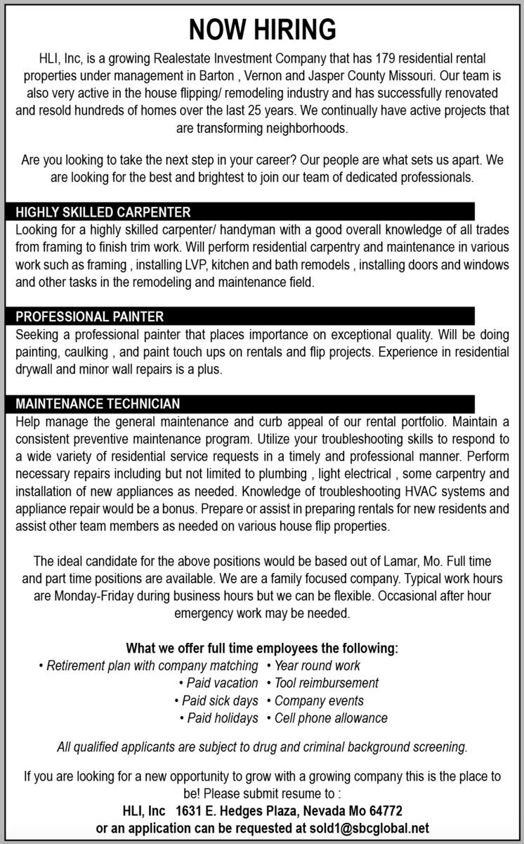 Lamar Democrat Online