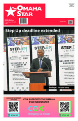 OMAHA STAR NEWSPAPER, VOL 89, ISSUE 13, MARCH 13, 2026, OMAHA, NEBRASKA
