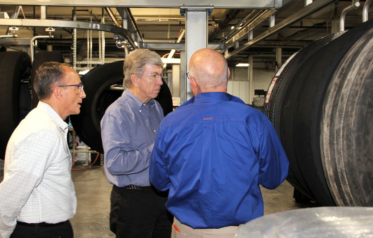 Purcell Tire & Rubber Hosted Sen. Roy Blunt