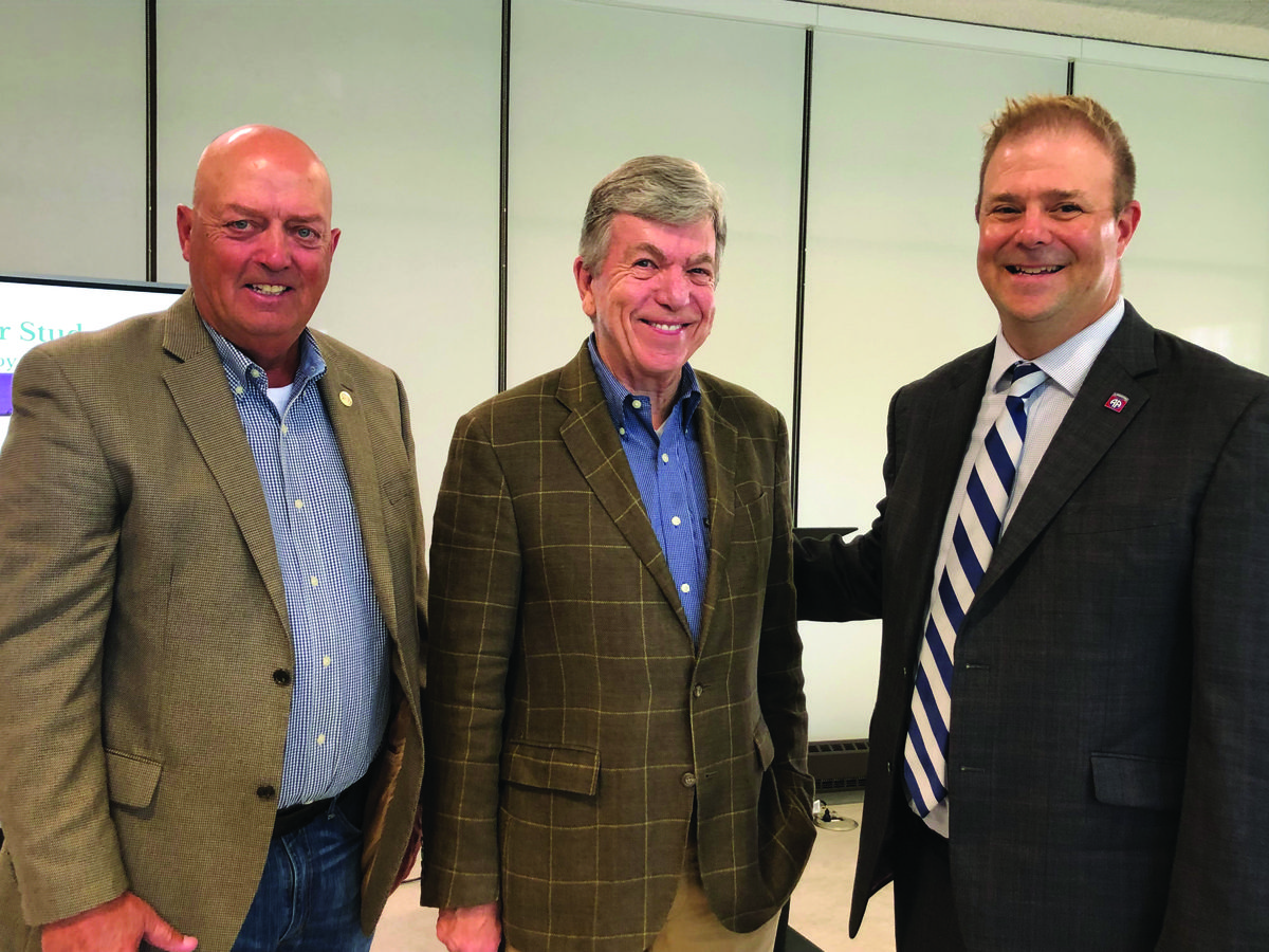 Senator Roy Blunt Visits CulverStockton College