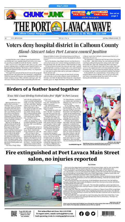 Port Lavaca Wave Online