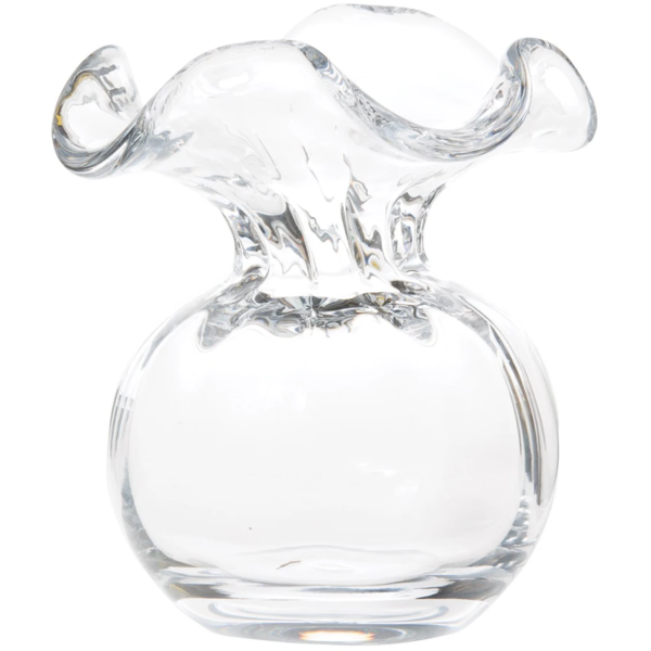 Vietri Hibiscus Glass Clear Bud Vase Lewis Gifts