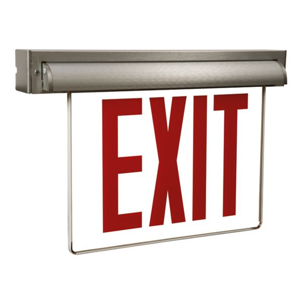 AUX Series Edge-Lit Exit Sign