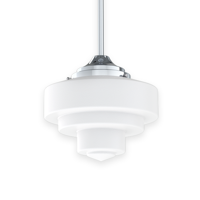 Stepped Glass Bankers Light product page