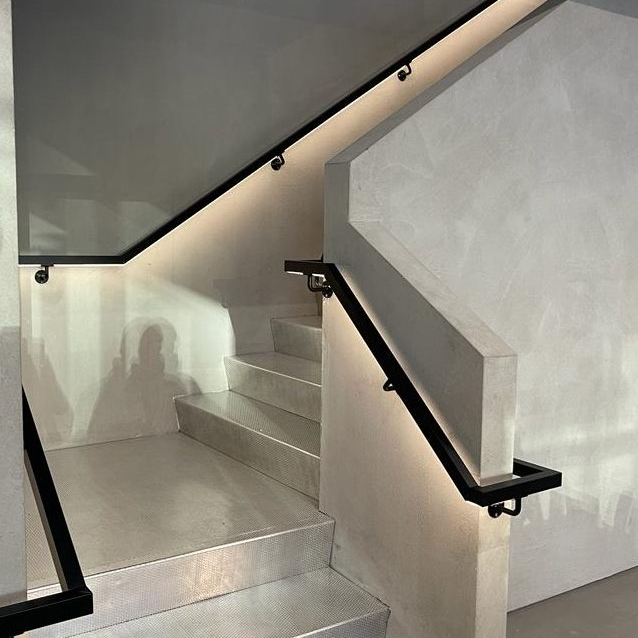 Illuminated Square Stainless Handrail product page