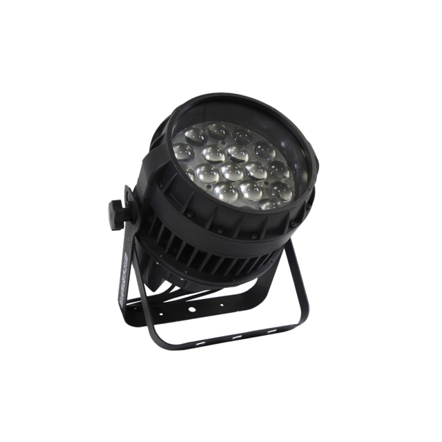 IP65 Rated 18 x 18W RGBAW+UV Zoom